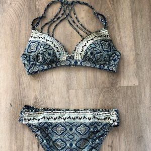 Athleta aqualux paisley swimsuit, XS!